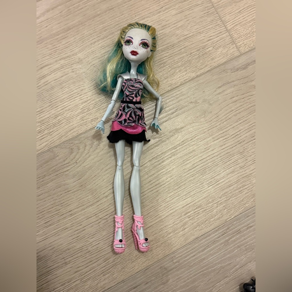 Monster High Frights Camera Action Lagoona Blue Doll 2008 G1